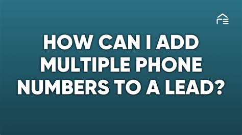 Image result for Multiple Phone Numbers