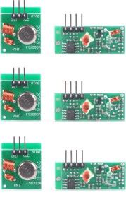 Robotronics 433Mhz Rf Transmitter and Receiver Module Link Kit for ...