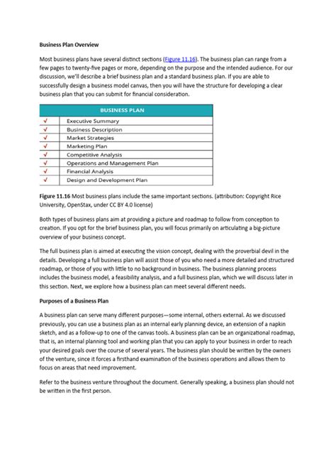 Owner Background Business Plan Example 的图像结果