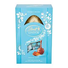 Buy Lindt Lindor Milk Chocolate Easter Egg with Lindor Salted Caramel ...