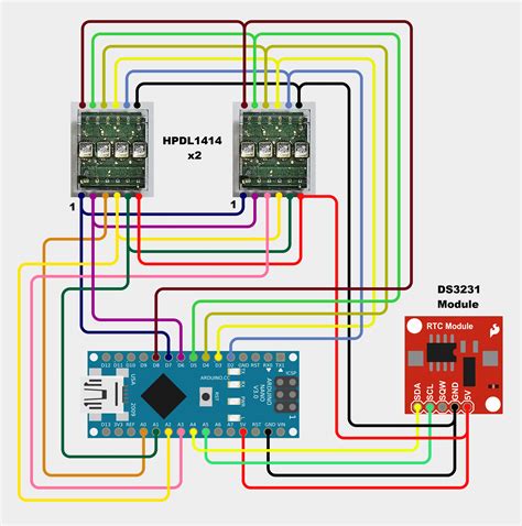 HPDL1414 Micro Clock with Arduino | Hackaday.io