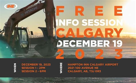 FREE- INFO SESSION (HEAVY EQUIPMENT OPERATOR) - SESSION 2, Hampton Inn ...