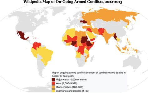 Mapping Recent War Fatalities and the Persistence of Current Armed Conflicts - GeoCurrents