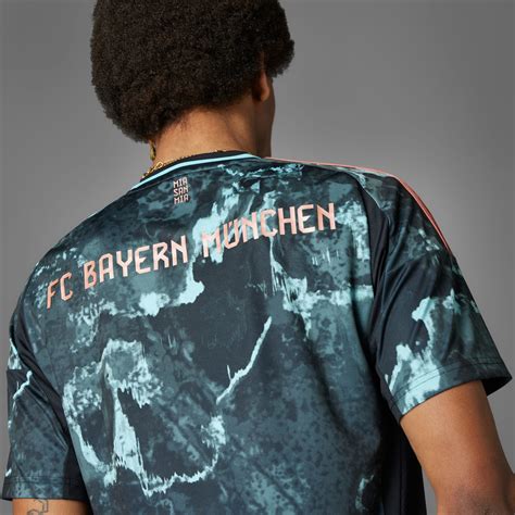 adidas FC Bayern 24/25 Away Jersey - Black | adidas India
