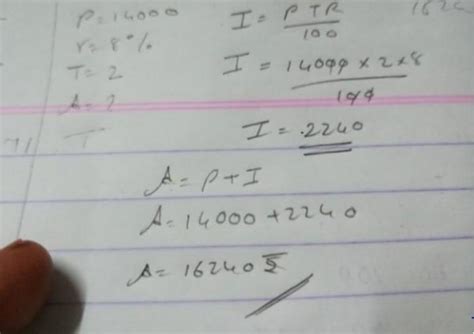 if Pawan borrowed an amount of rupees 14000 from Rahul with simple ...