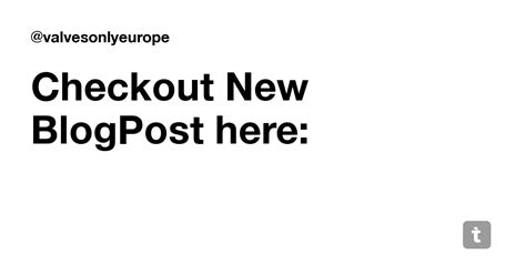 Checkout New BlogPost here: — Teletype