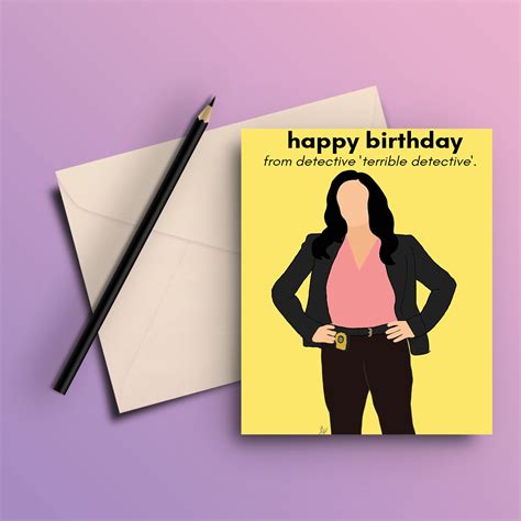 BUY Amy Quote - Brooklyn 99 GREETING Card - THE PEPPY STORE – ThePeppyStore