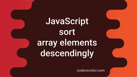 Sort Array in Descending Order Using Pointer 的图像结果