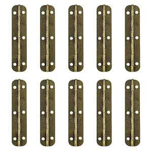 Svaitend 10 Pack Oval Hinges Long Hinges, Vintage Style, Iron Material ...