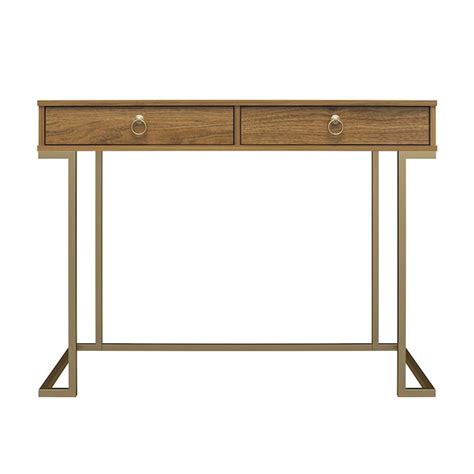 Ameriwood Home Hailey 41.6-in Brown Classic Computer Desk DE18129 at ...
