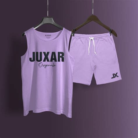 JUXAR Original Lavender Two Piece Cord Set with Shorts | Juxar