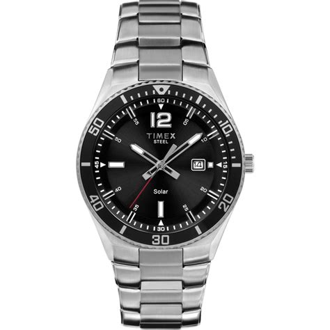 Timex Trend Black Round Quartz Men Watch - TW2V53700UJ - At JUST WATCHES