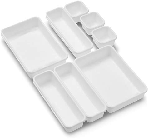 INOVERA (LABEL) 8 Pieces Cutlery Tray For Kitchen Utensils Drawers ...