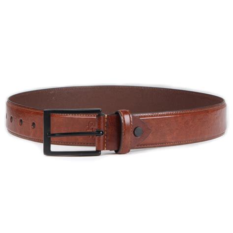 Buy Men's Solid Leather Belt Online in India – BONJOUR