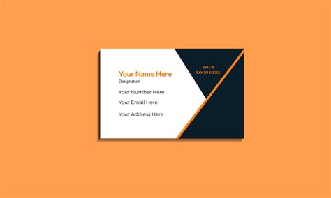 Professional Business Card Layout 48463711 Vector Art at Vecteezy