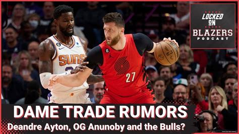 Damian Lillard Trade Rumors: Trail Blazers Eyeing Deandre Ayton ...