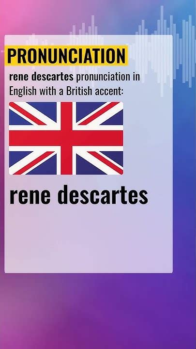 Rene Descartes Pronunciation 🇺🇸 🇬🇧 🇦🇺 🇮🇳 accents - YouTube