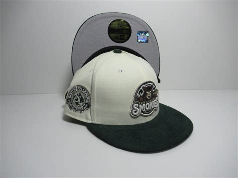NEW ERA 59fifty Tennessee Smokies テネシー・スモーキーズ Off White×Green Corduroy ...