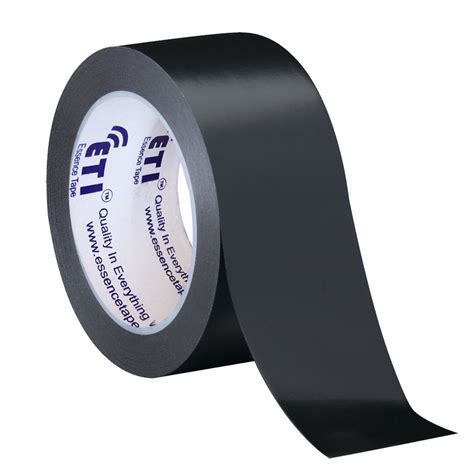 Vinyl Floor Marking Tape BLACK 48mm x 30 metres - 10 Colors Available ...