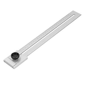 Woodworking Parallel Ruler, Accuracy Scribing Line Rule, Clear Scale ...
