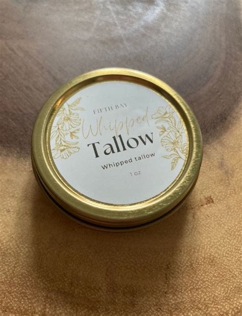 Whipped Tallow Original 1 Oz Tin - Etsy