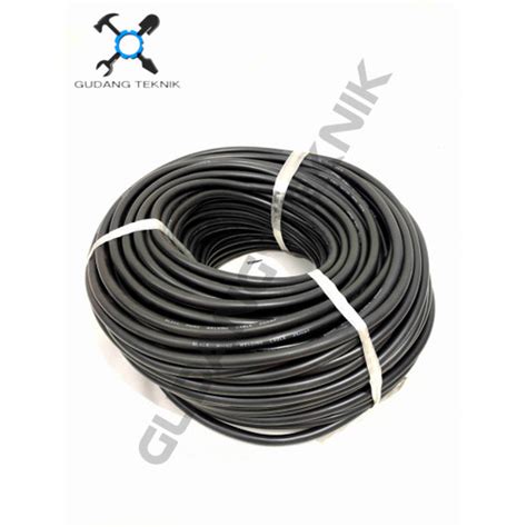 Jual (METERAN) Kabel Las HITAM 25mm 35mm FULL Tembaga RHINO Cable ...