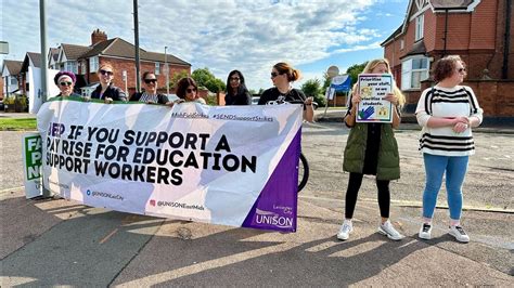 UK: Support workers strike for living wage at Leicester Ash Field ...