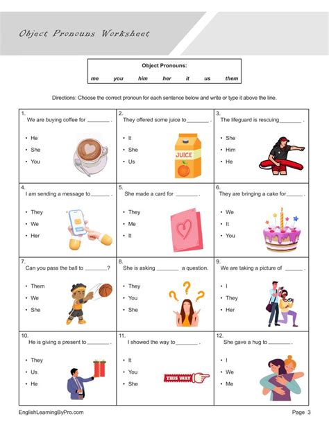 Image result for Object Use Worksheet