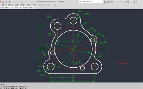 CAD绘制复杂机械零件图形_cad复杂图形绘制_梦想CAD软件的博客-CSDN博客