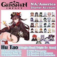 Buy Genshin Impact Starter ACC [NA/America] HuTao Ayaka Yelan Baal ...