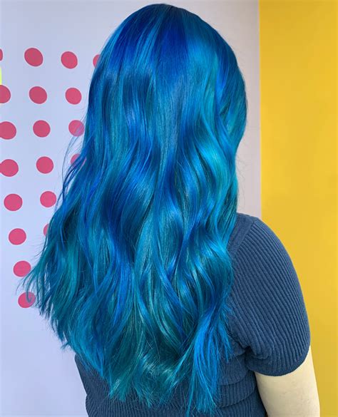 Pin by Allison on COLORED HAIR | Blue mermaid hair, Turquoise hair ...