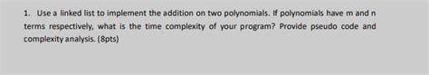Image result for Addition of Polynomials Using Linked List