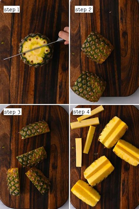 How To Cut A Pineapple (+ Peeling Pineapple Hack) - Alphafoodie