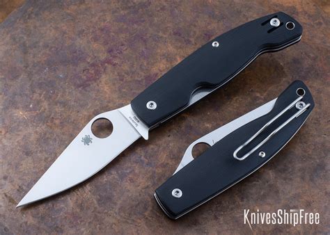 Spyderco: Yojimbo 2 Black Blade - Black G-10 - CPM S30V - C85GPBBK2