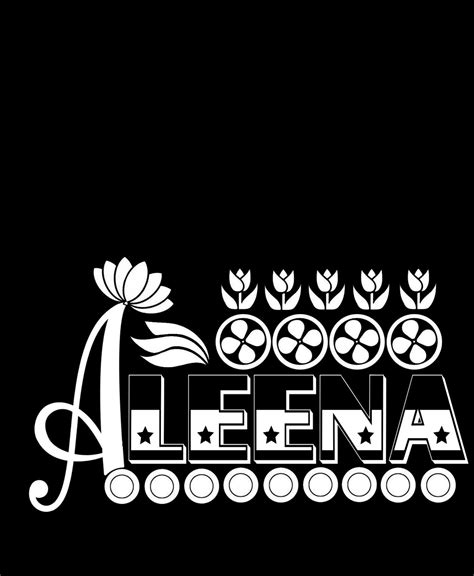 ALEENA NAME TEXT PNG / DADA🤞