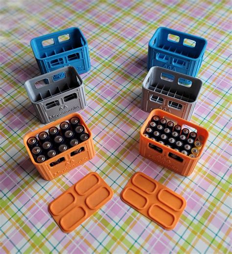 STL file Beer crates battery boxes Light V.2023・3D print object to download・Cults