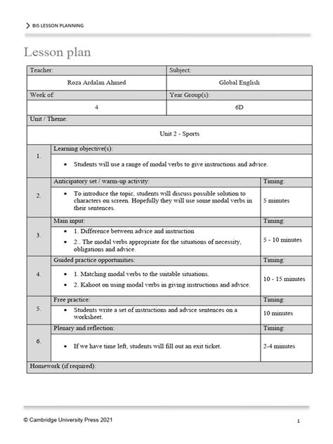 Image result for Mod Lesson Plan