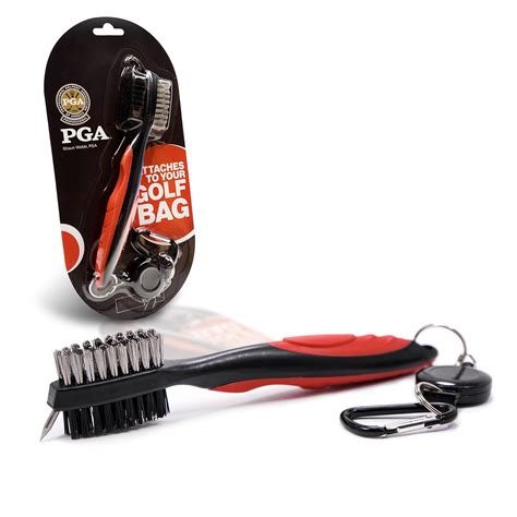 SHAUN WEBB Golf Brush Cleaner Set - Wire and Nylon Bristle Brushes for ...