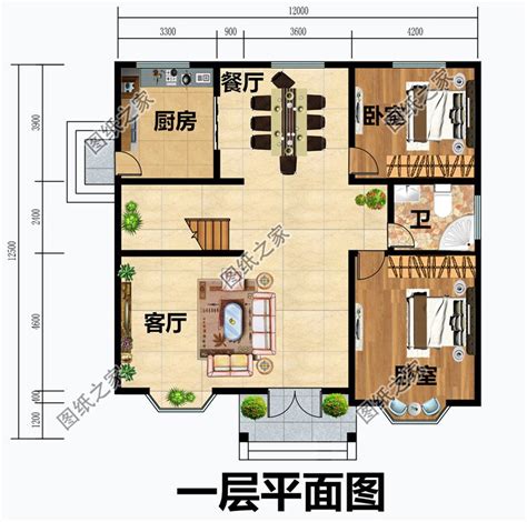 20万左右欧式二层小别墅设计图，100平米和130两个户型_二层别墅设计图_图纸之家
