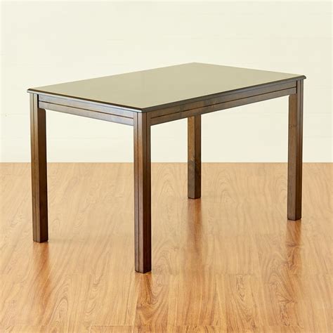 Buy Montoya Brown Engineered Wood 4 Seater Dining Table from Home ...