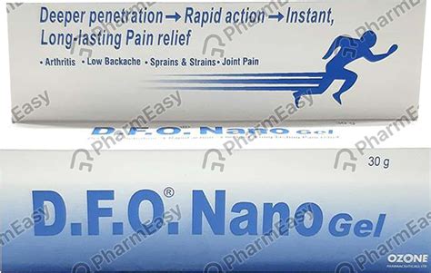 Dfo Nano Tube Of 30gm Gel: Uses, Side Effects, Price & Dosage | PharmEasy