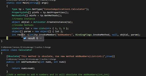 Using Reflection in C 的图像结果