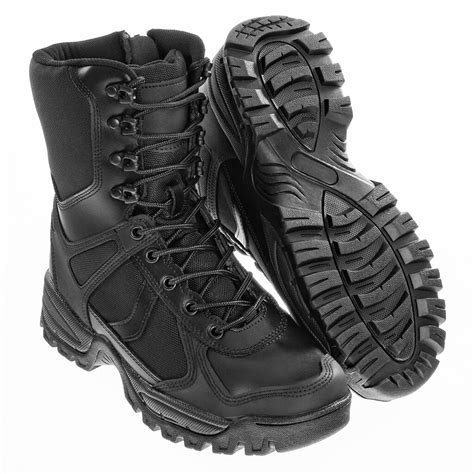 Buty taktyczne wojskowe trekkingowe Mil-Tec Patrol One Zip czarne 45 ...