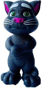 saifiji toyzone Plastic Talking Tom CAT, Standard(White and Grey ...
