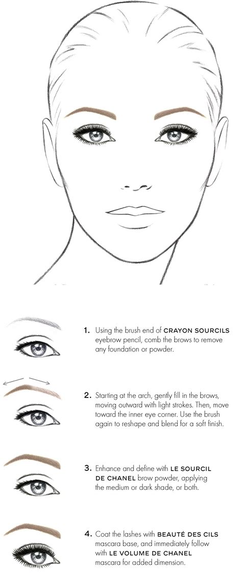 Image result for Chanel Eyebrow Tutorial