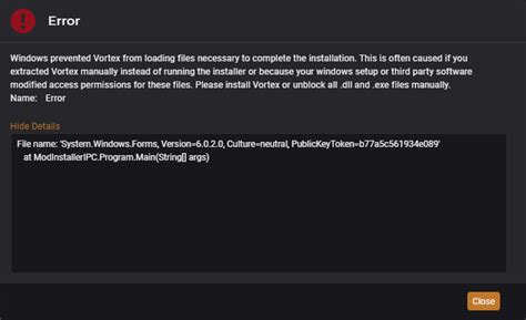 Image result for Vortex JavaScript Error