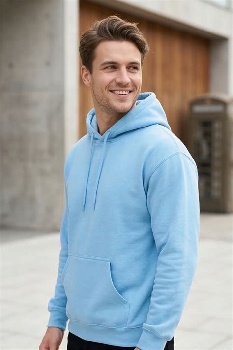 Ocean Breeze Baby Blue Hoodie - The Khoj Store
