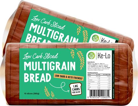 Keto-Pro Low Carb Keto Friendly Bread (2 Pack) | Keto Bread | Low Carb ...