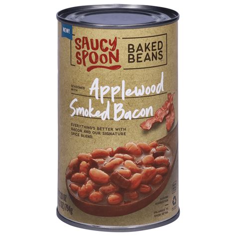 Saucy Spoon Baked Beans, Applewood Smoked Bacon (28 oz) Delivery or ...