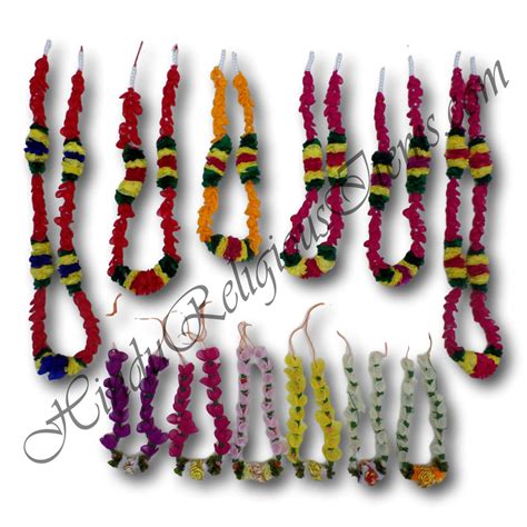 Organza Mala (Artificial Flowers Garland)